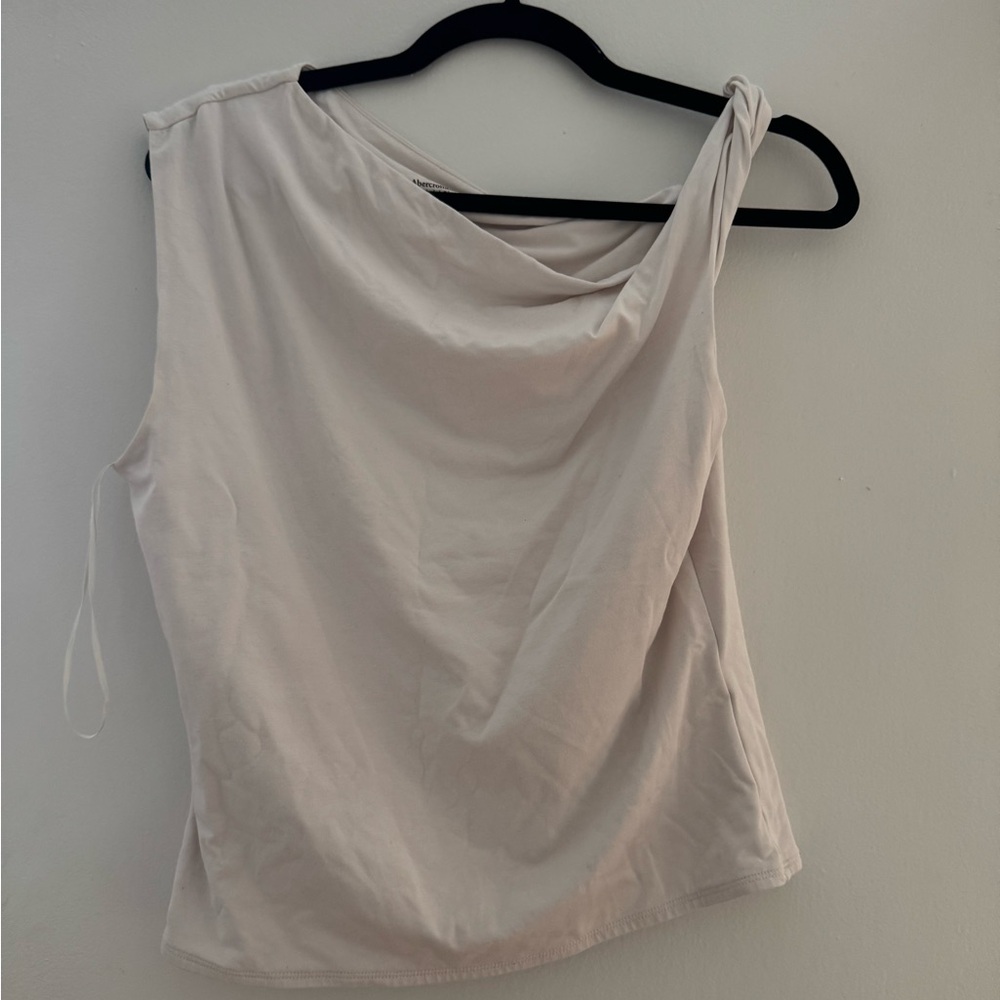 Abercrombie & Fitch Cream Tank Top